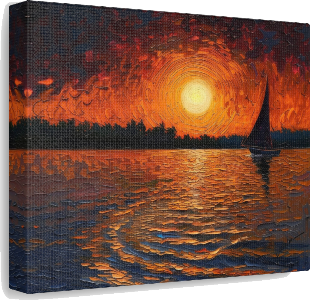 Fiery Passage Canvas