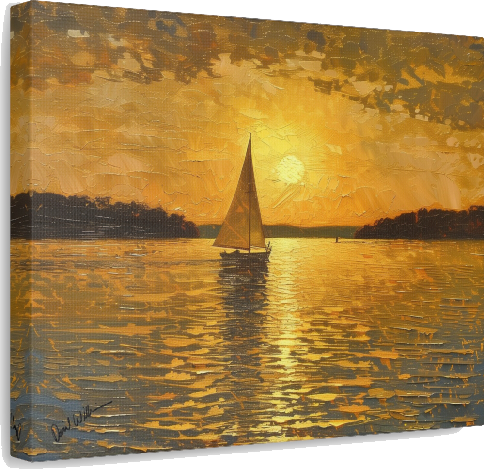 Golden Voyage Canvas