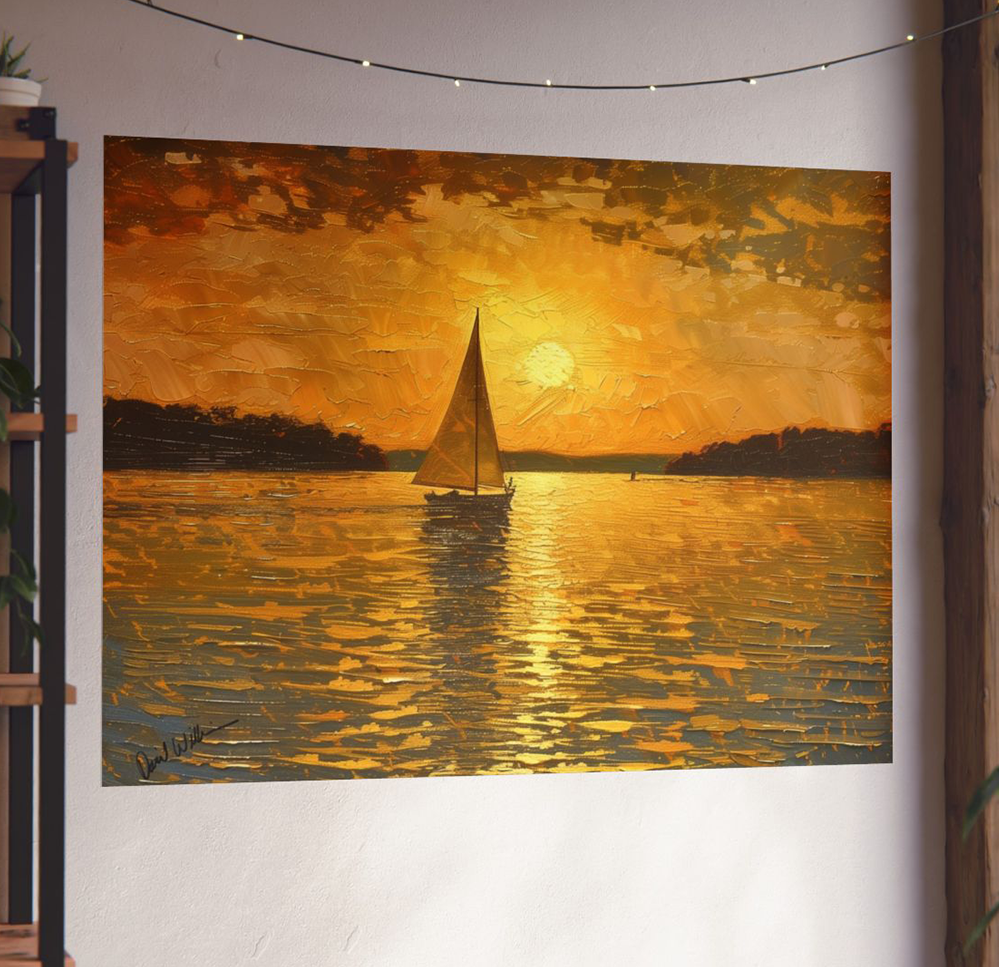 Golden Voyage Print