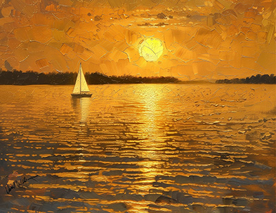 Golden Serenity