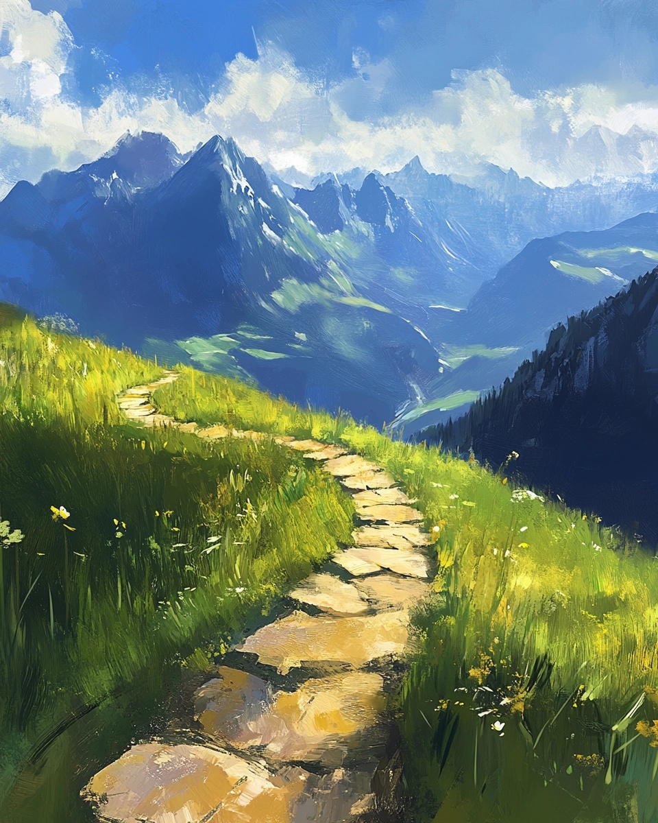 Serene Ascent