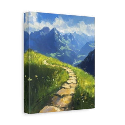 Serene Ascent Canvas