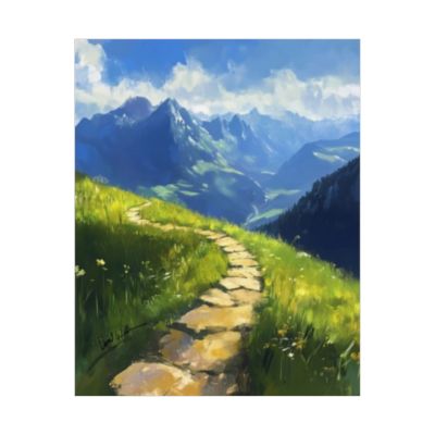 Serene Ascent Print