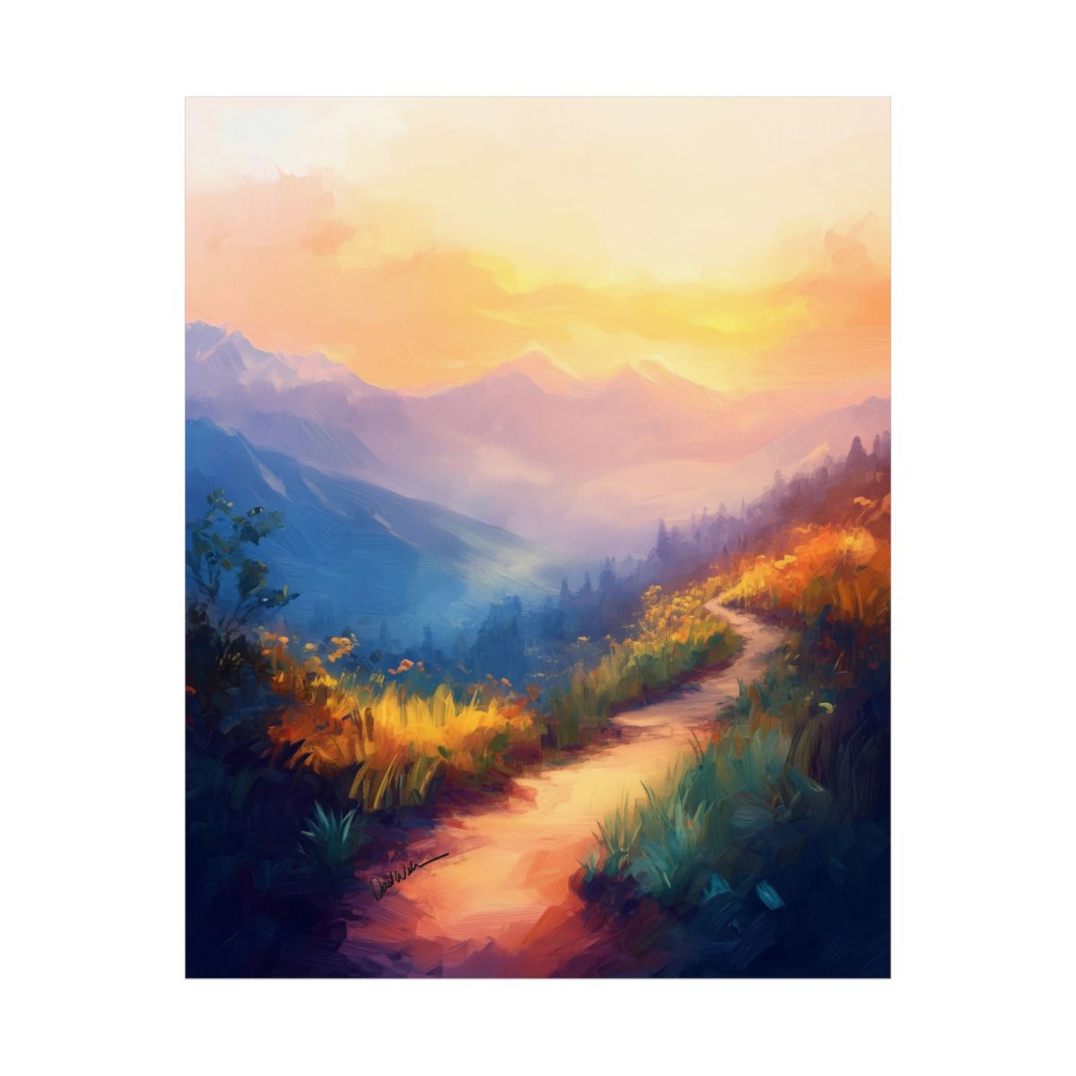 Twilight Trail Print
